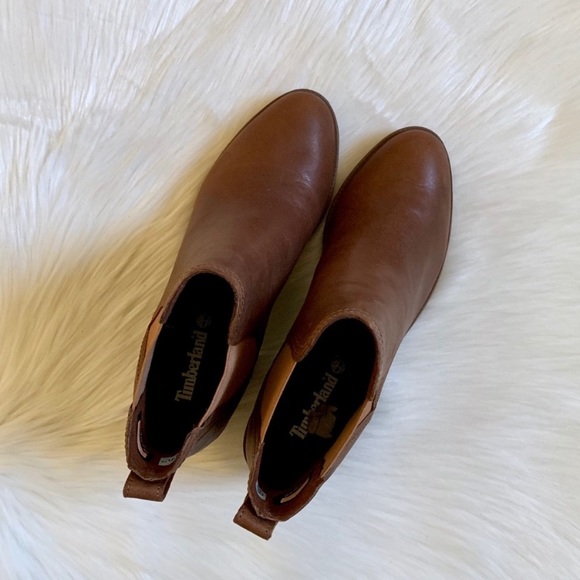 Timberland Brown Leather Brynlee Park Chelsea Boot - Picture 4 of 7